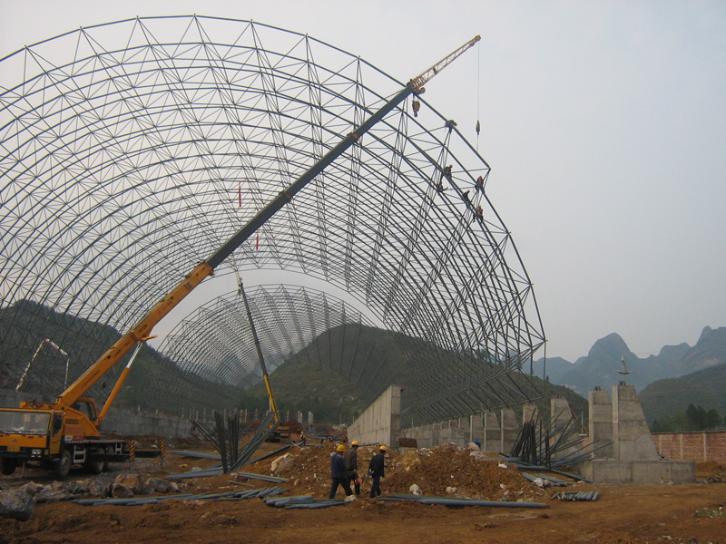 台州电厂网架煤棚